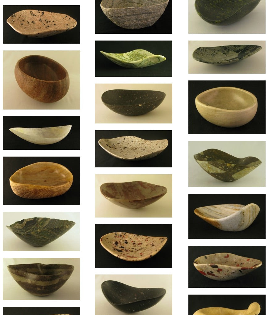 Stone Offering Bowls & Basins