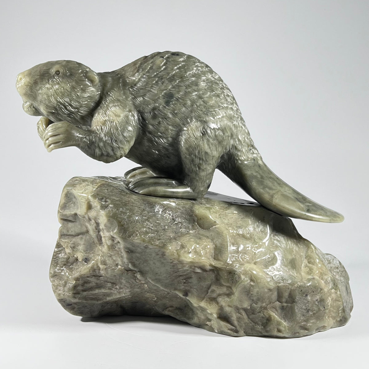Oh Canada! – Australian Green Chlorite stone sculpture