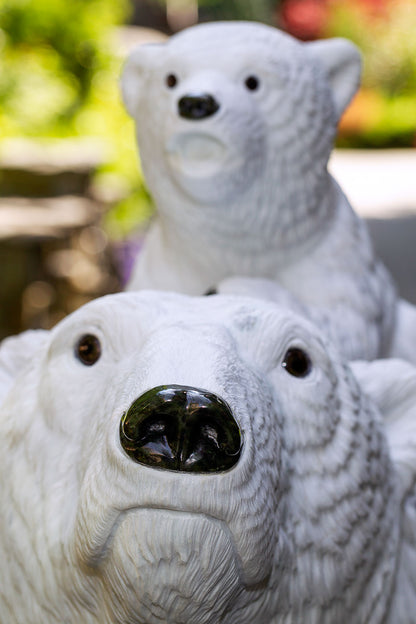 White Gold - 5' Life Size Polar Bear