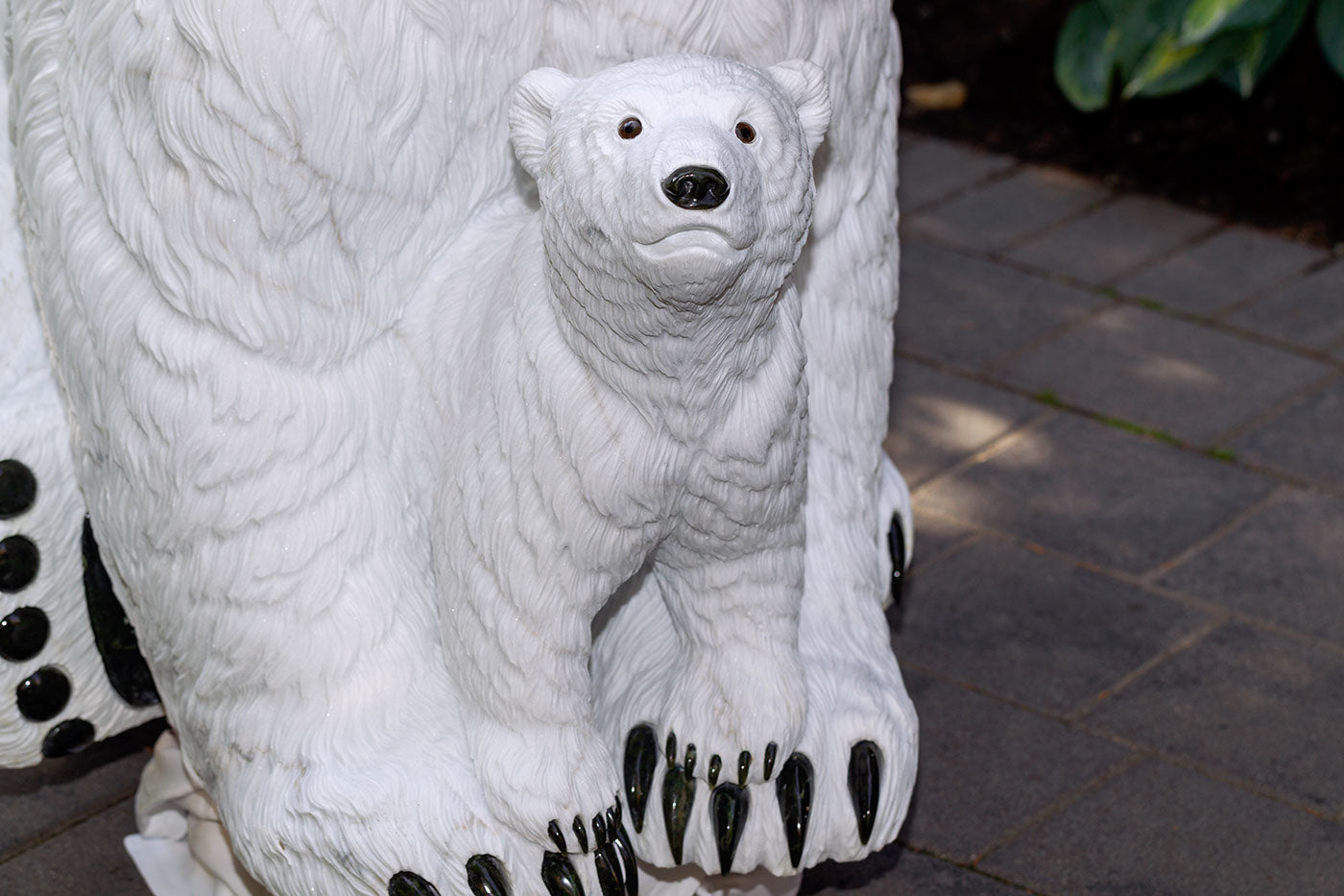 White Gold - 5' Life Size Polar Bear