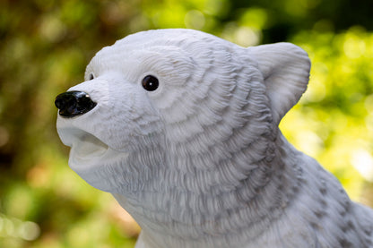 White Gold - 5' Life Size Polar Bear