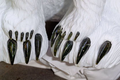 White Gold - 5' Life Size Polar Bear