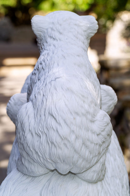 White Gold - 5' Life Size Polar Bear