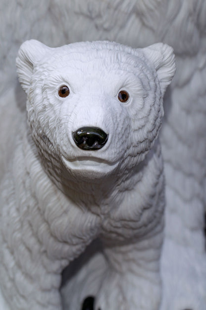 White Gold - 5' Life Size Polar Bear