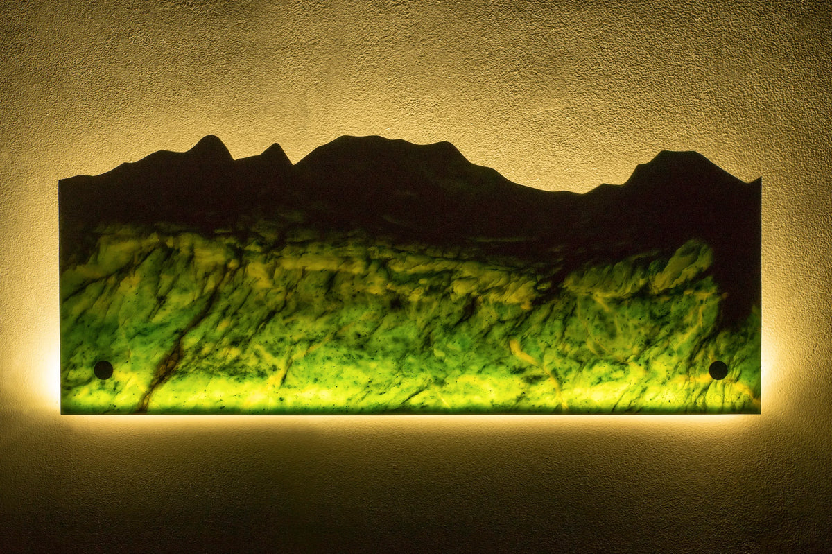 BC Jade Light Backlit Glowing Wall Panel