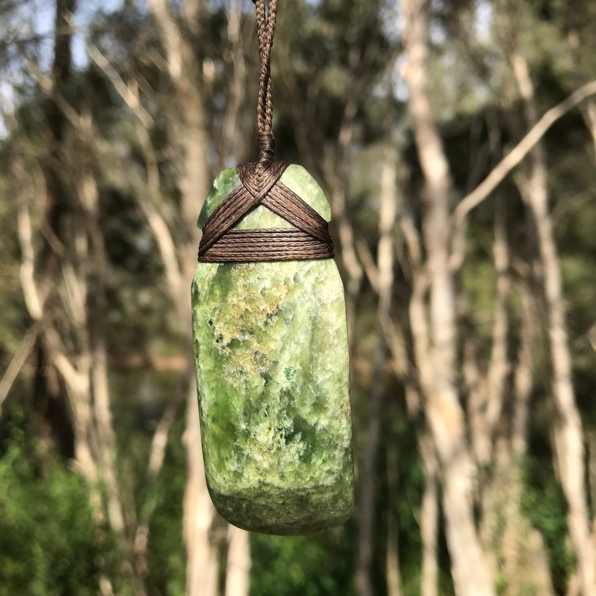 Toki (New Zealand jade) Pendant – jewellery
