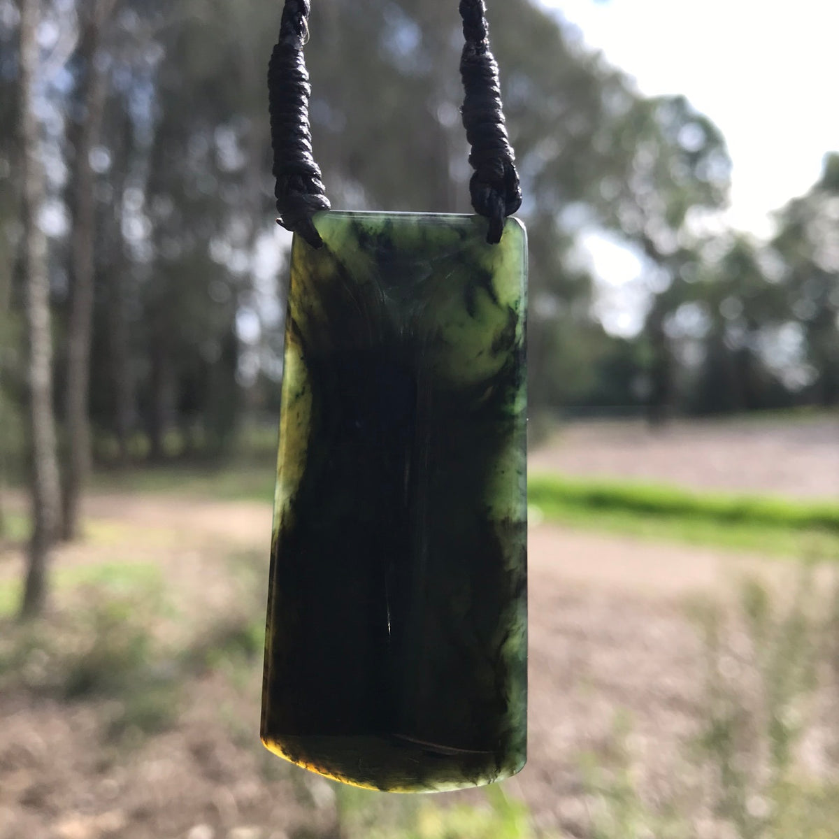 Toki (Australian black jade) Pendant