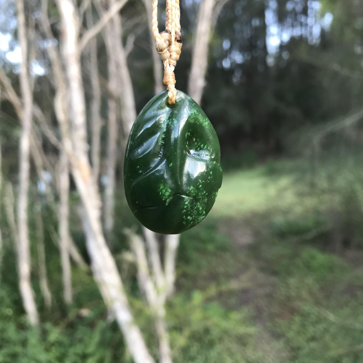 Whale tail (Canadian jade) Pendant – jewellery