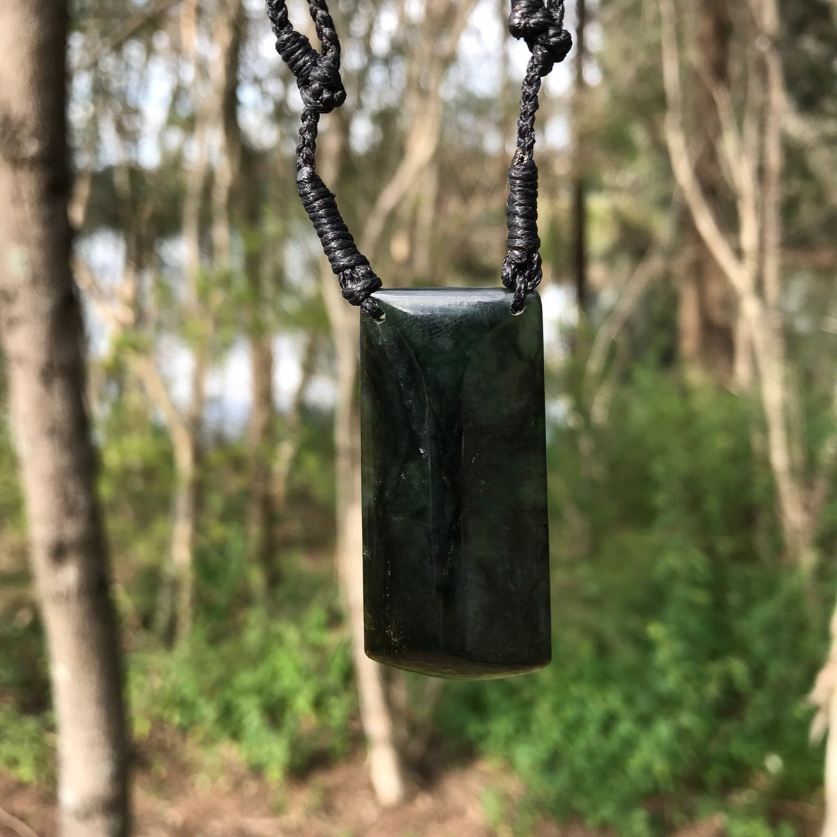 Toki (Australian black jade) Pendant – jewellery