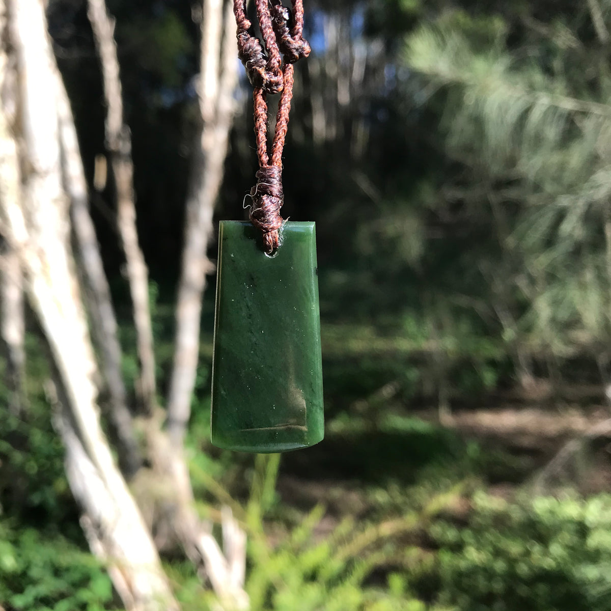 Toki (New Zealand jade) Pendant – jewellery