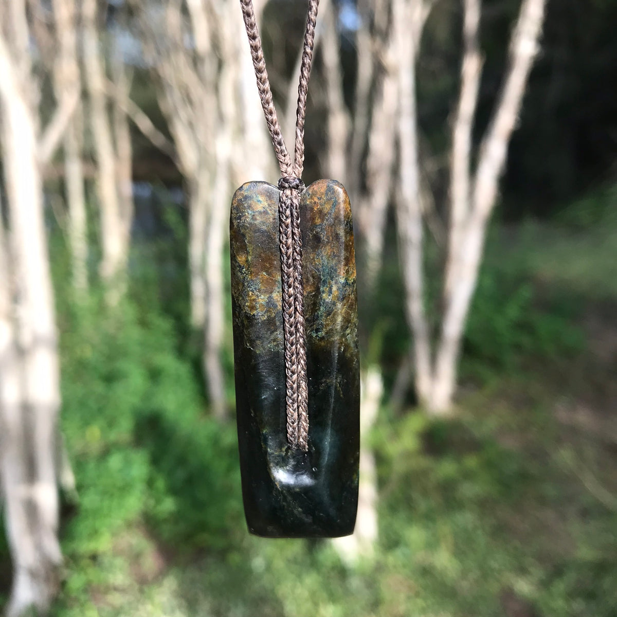 Toki (Russian black jade) Pendant – jewellery