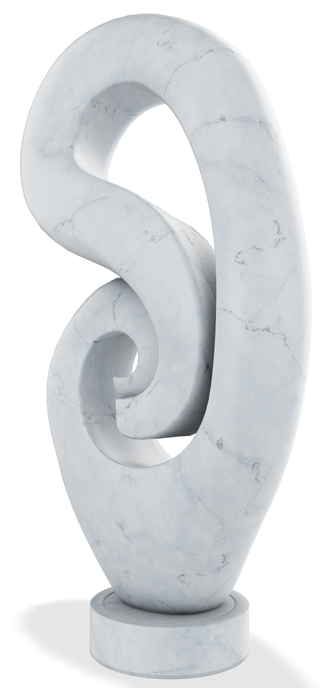 Note – modern stone sculpture
