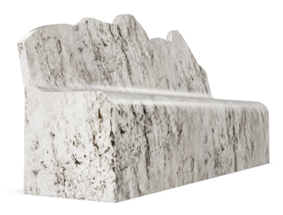 Marble Stone Bench & Chair